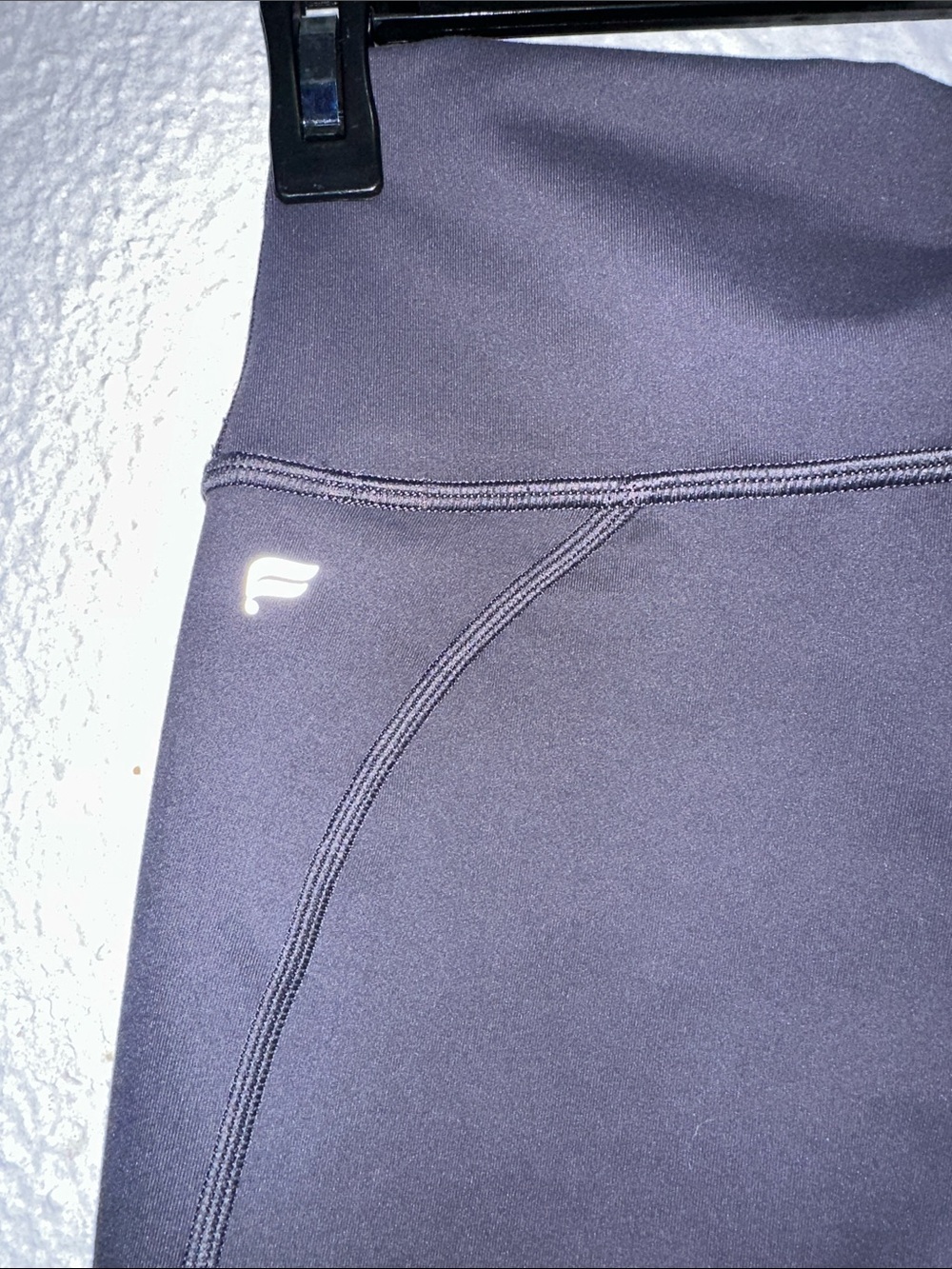 Fabletics Slate Gray High-Waist Leggings - Picture 3 of 5